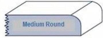 Edge Profiles 19 medium round cover