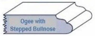 Edge Profiles 17 ogee with stepped bullnose cover00